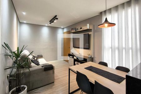 Sala de apartamento à venda com 2 quartos, 50m² em Poste, Jundiaí