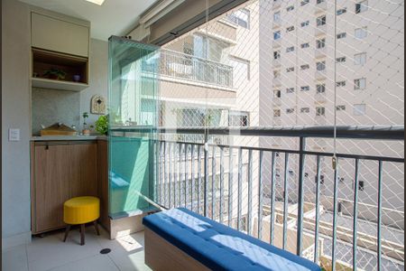 Varanda da Sala de apartamento à venda com 2 quartos, 67m² em Consolação, São Paulo