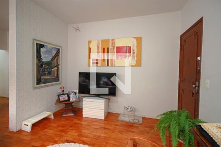 Sala de apartamento à venda com 3 quartos, 120m² em Sion, Belo Horizonte