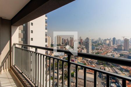 Varanda do Studio de kitnet/studio para alugar com 1 quarto, 30m² em Vila Prudente, São Paulo