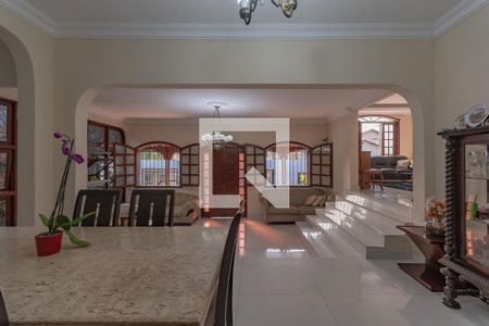 Sala de Jantar de casa à venda com 4 quartos, 320m² em Castelo, Belo Horizonte