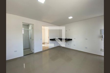 Sala / Cozinha de apartamento para alugar com 1 quarto, 32m² em Vila Nova Mazzei, São Paulo