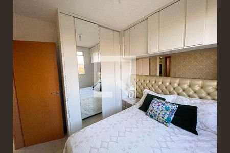 quarto 2 de apartamento para alugar com 2 quartos, 44m² em Califórnia, Contagem