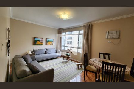 Sala de Jantar de apartamento para alugar com 3 quartos, 90m² em Gonzaga, Santos