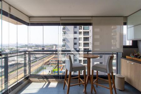 Varanda Sala de apartamento para alugar com 2 quartos, 61m² em Vila Leopoldina, São Paulo