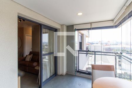 Varanda Sala de apartamento para alugar com 2 quartos, 61m² em Vila Leopoldina, São Paulo