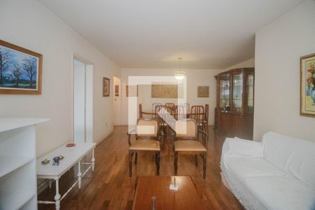 Sala de apartamento à venda com 3 quartos, 116m² em Petrópolis, Porto Alegre