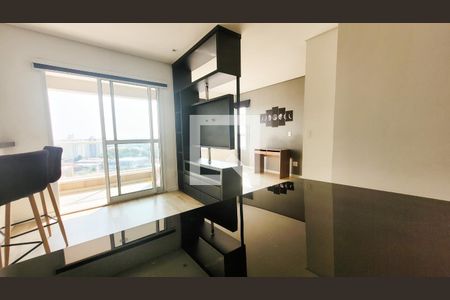 Sala de apartamento à venda com 1 quarto, 48m² em Vila Lídia, Campinas