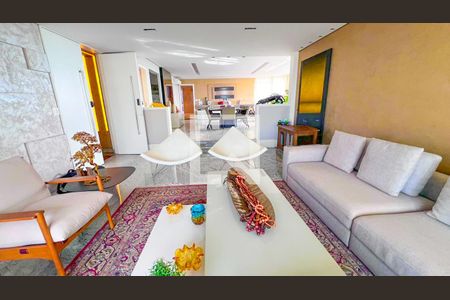 Sala  de apartamento à venda com 5 quartos, 440m² em Gutierrez, Belo Horizonte