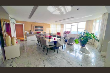 Sala  de apartamento à venda com 5 quartos, 440m² em Gutierrez, Belo Horizonte