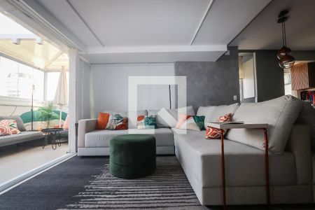 Sala  de apartamento à venda com 1 quarto, 110m² em Jardim Paulista, São Paulo