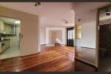 Sala de apartamento para alugar com 3 quartos, 112m² em Vila Bastos, Santo André