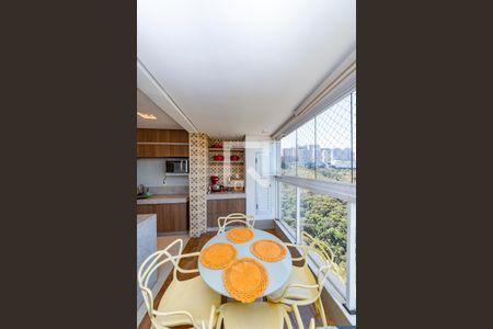 Varanda da Sala de apartamento à venda com 3 quartos, 86m² em Vila da Serra, Nova Lima