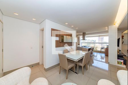 Sala 1 de apartamento à venda com 3 quartos, 86m² em Vila da Serra, Nova Lima