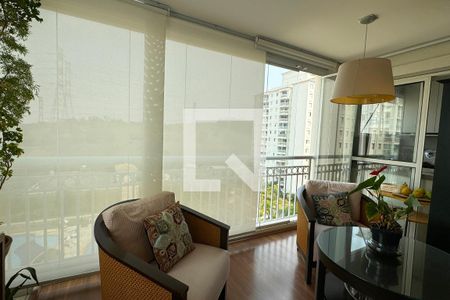 Varanda de apartamento à venda com 3 quartos, 110m² em Tamboré, Santana de Parnaíba