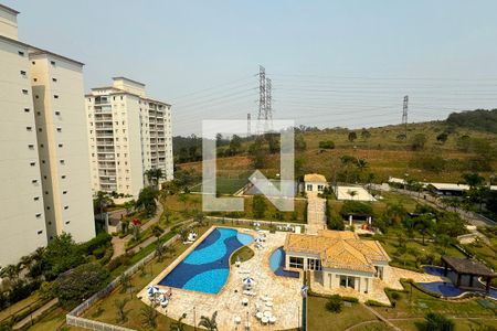 vista da Varanda de apartamento à venda com 3 quartos, 110m² em Tamboré, Santana de Parnaíba