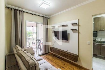 Sala de TV de apartamento para alugar com 2 quartos, 73m² em Jardim Tupanci, Barueri