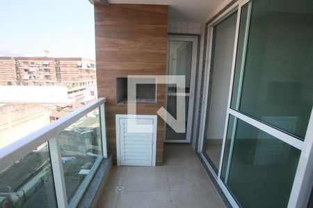 Varanda de apartamento à venda com 2 quartos, 69m² em Taquara, Rio de Janeiro