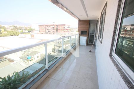 Varanda de apartamento à venda com 2 quartos, 69m² em Taquara, Rio de Janeiro