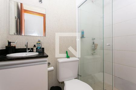 Banheiro de apartamento para alugar com 1 quarto, 27m² em Chácara Santo Antônio (zona Leste), São Paulo