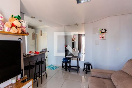 Sala de apartamento à venda com 2 quartos, 49m² em Parque Erasmo Assunção, Santo André