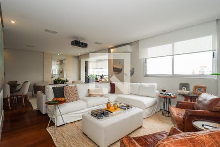 Sala de apartamento à venda com 4 quartos, 191m² em Vila Morse, São Paulo