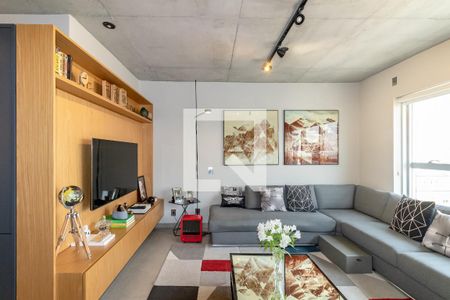 Sala de apartamento à venda com 1 quarto, 74m² em Vila Olímpia, São Paulo