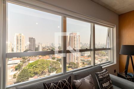 Sala de apartamento à venda com 1 quarto, 74m² em Vila Olímpia, São Paulo