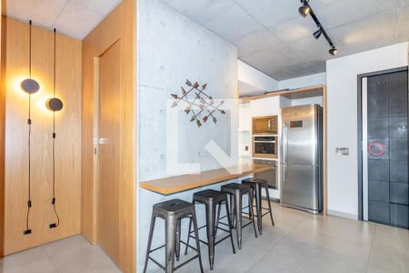 Sala de apartamento à venda com 1 quarto, 74m² em Vila Olímpia, São Paulo