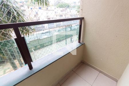 Varanda da Sala de apartamento à venda com 2 quartos, 45m² em Jardim Santa Teresinha, São Paulo