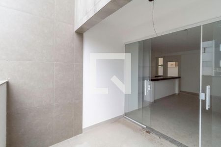 Varanda da sala  de apartamento para alugar com 3 quartos, 140m² em Dona Clara, Belo Horizonte