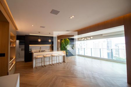 Sala de apartamento à venda com 2 quartos, 133m² em Vila Gertrudes, São Paulo