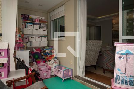 Varanda da Sala de apartamento à venda com 3 quartos, 134m² em Vila Clementino, São Paulo