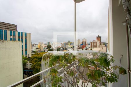 Varanda da sala 2 de apartamento à venda com 2 quartos, 168m² em Vila Bastos, Santo André