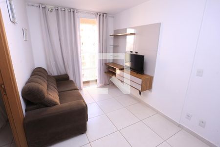 Sala de apartamento para alugar com 1 quarto, 32m² em Águas Claras, Brasília