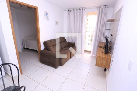 Sala de apartamento para alugar com 1 quarto, 32m² em Águas Claras, Brasília