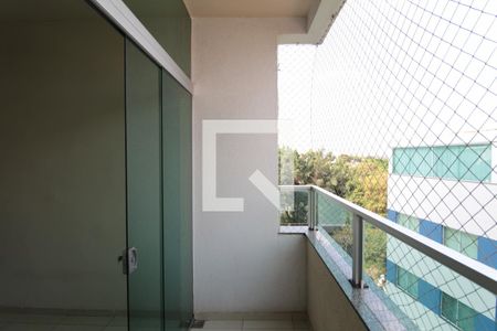 Varanda da Sala de apartamento à venda com 2 quartos, 63m² em Vila Cloris, Belo Horizonte