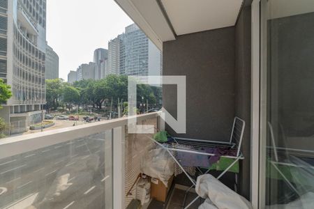 Sacada de apartamento para alugar com 1 quarto, 20m² em Consolação, São Paulo