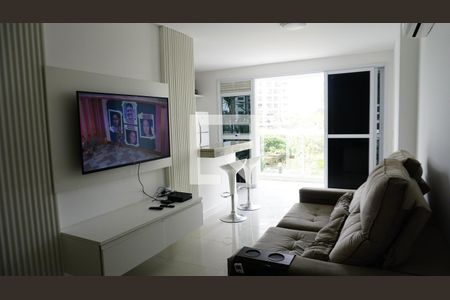 Sala de apartamento para alugar com 2 quartos, 81m² em Barra Olímpica, Rio de Janeiro