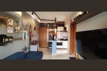 Sala  de apartamento para alugar com 1 quarto, 39m² em Jardim Palma Travassos, Ribeirão Preto