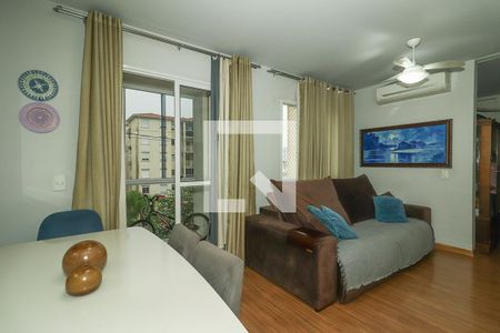 Sala de apartamento à venda com 3 quartos, 67m² em Morro Santana, Porto Alegre