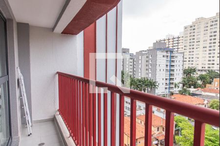 Varanda de apartamento à venda com 1 quarto, 27m² em Vila Mariana, São Paulo