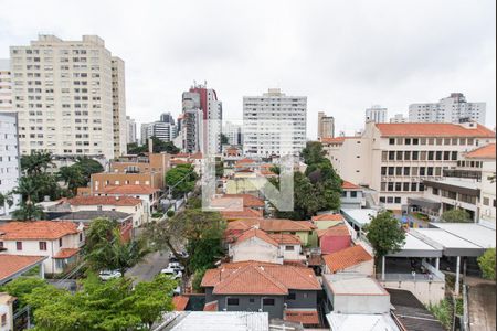 Vista da varanda de apartamento à venda com 1 quarto, 27m² em Vila Mariana, São Paulo