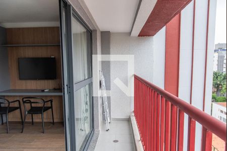 Varanda de apartamento à venda com 1 quarto, 27m² em Vila Mariana, São Paulo