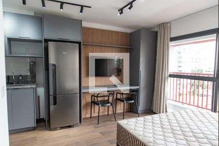 Sala/quarto de apartamento à venda com 1 quarto, 27m² em Vila Mariana, São Paulo