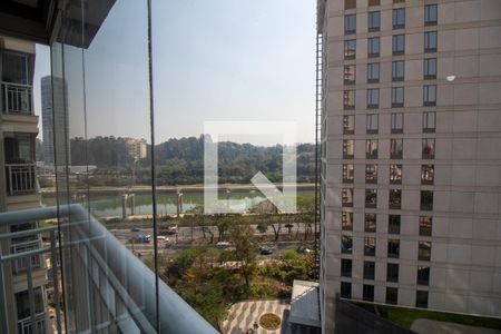 Varanda da Sala - Vista de apartamento para alugar com 3 quartos, 113m² em Chácara Santo Antônio (zona Sul), São Paulo