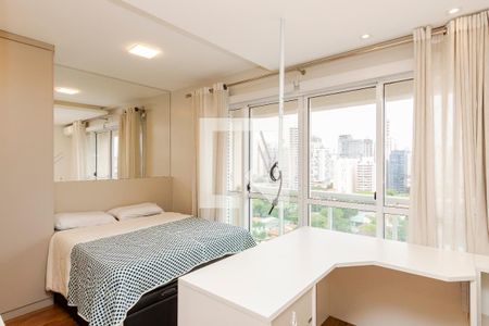 Studio de kitnet/studio para alugar com 1 quarto, 32m² em Brooklin Paulista, São Paulo