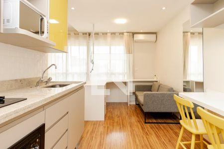 Studio de kitnet/studio para alugar com 1 quarto, 32m² em Brooklin Paulista, São Paulo