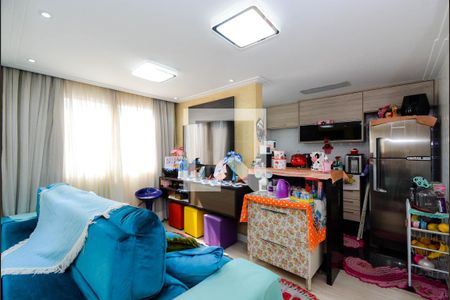 Sala de apartamento à venda com 2 quartos, 50m² em Jardim Las Vegas, Guarulhos