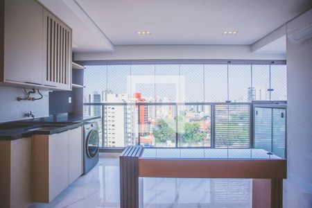 Varanda /Área de Serviço de apartamento à venda com 2 quartos, 74m² em Mirandópolis, São Paulo